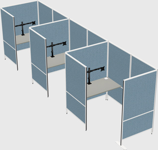 Small private panel system