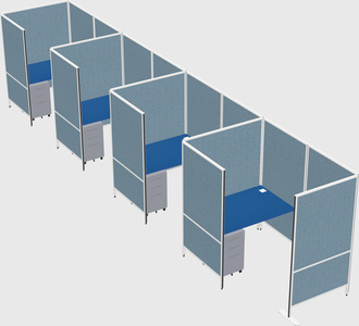 Small private panel system