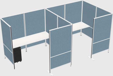 Flexible panel system with privacy