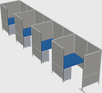 Small private panel system