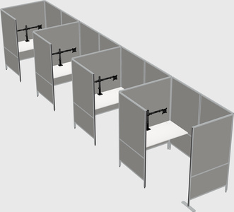 Small private panel system