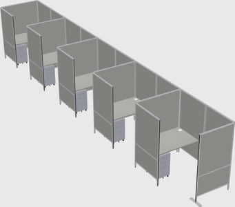 Small private panel system