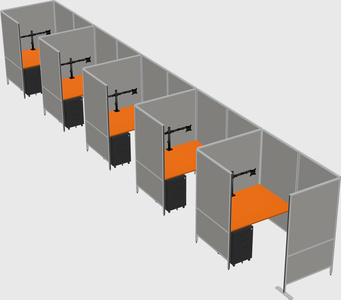 Small private panel system