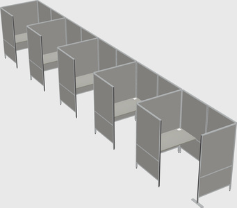 Small private panel system