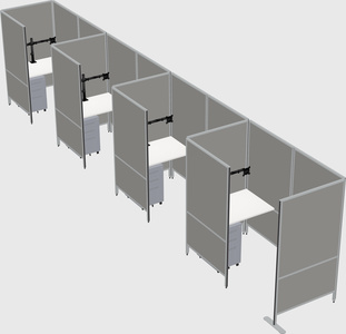 Small private panel system