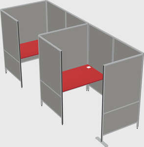Small private panel system