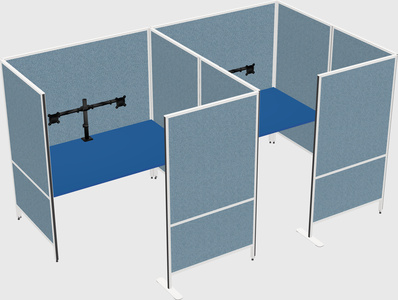 Flexible panel system with privacy