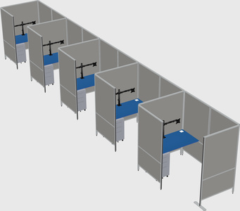 Small private panel system