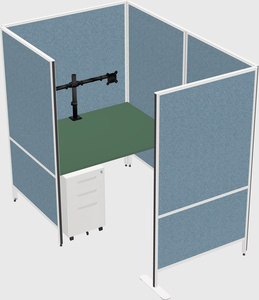 Small private panel system