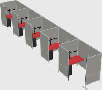 Small private panel system