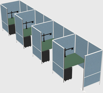 Small private panel system