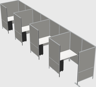 Small private panel system