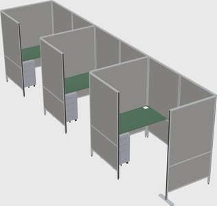 Small private panel system