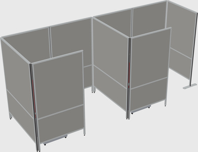 Small private panel system