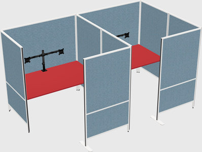 Flexible panel system with privacy