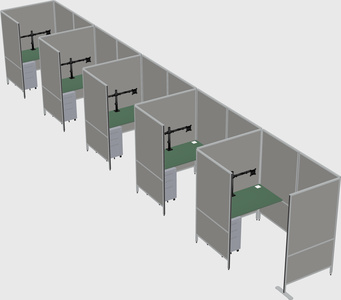 Small private panel system