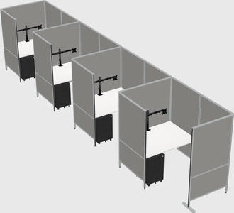 Small private panel system