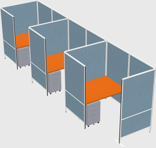 Small private panel system