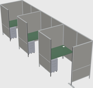 Small private panel system