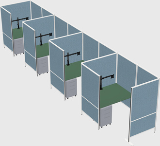Small private panel system
