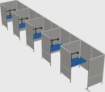 Small private panel system