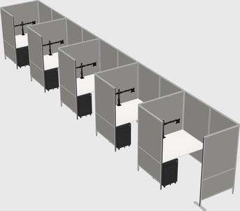 Small private panel system