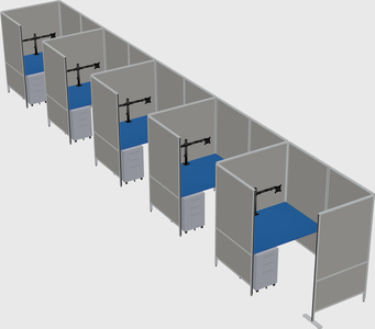 Small private panel system
