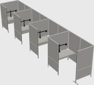 Small private panel system