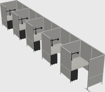Small private panel system