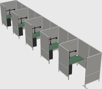 Small private panel system