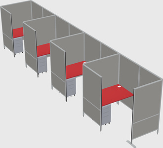 Small private panel system