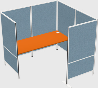 Flexible panel system with privacy