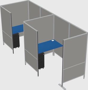 Small private panel system