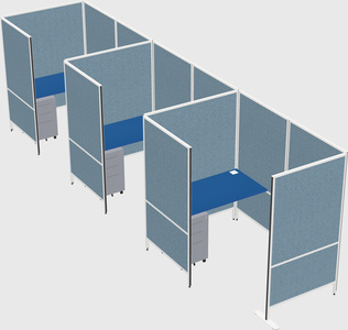 Small private panel system
