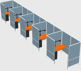 Small private panel system