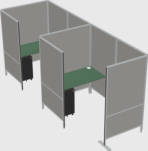 Small private panel system