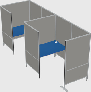 Small private panel system
