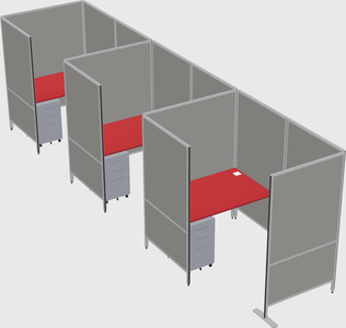 Small private panel system
