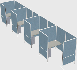 Small private panel system