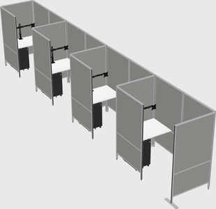 Small private panel system