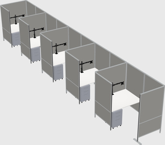 Small private panel system