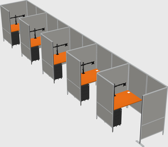 Small private panel system