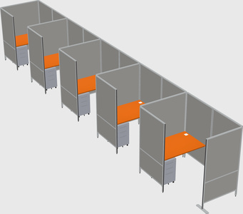 Small private panel system