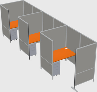 Small private panel system