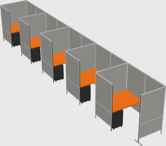 Small private panel system