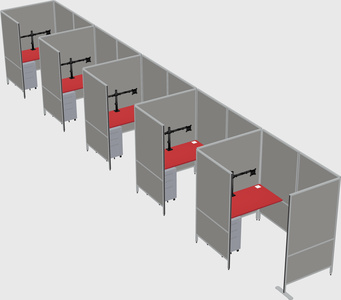 Small private panel system