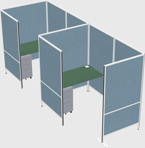 Small private panel system