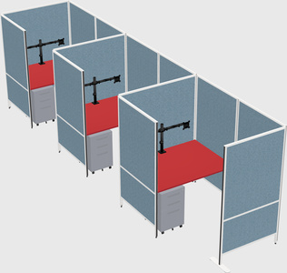 Small private panel system