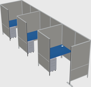 Small private panel system