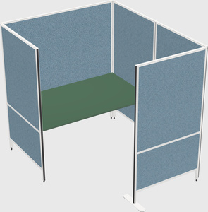Flexible panel system with privacy